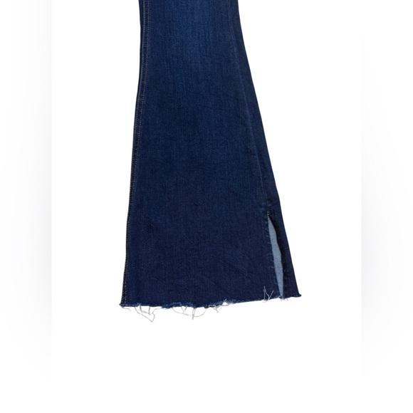 Just Black Denim Flare Dark Wash Jeans Size 25 - Picture 7 of 7